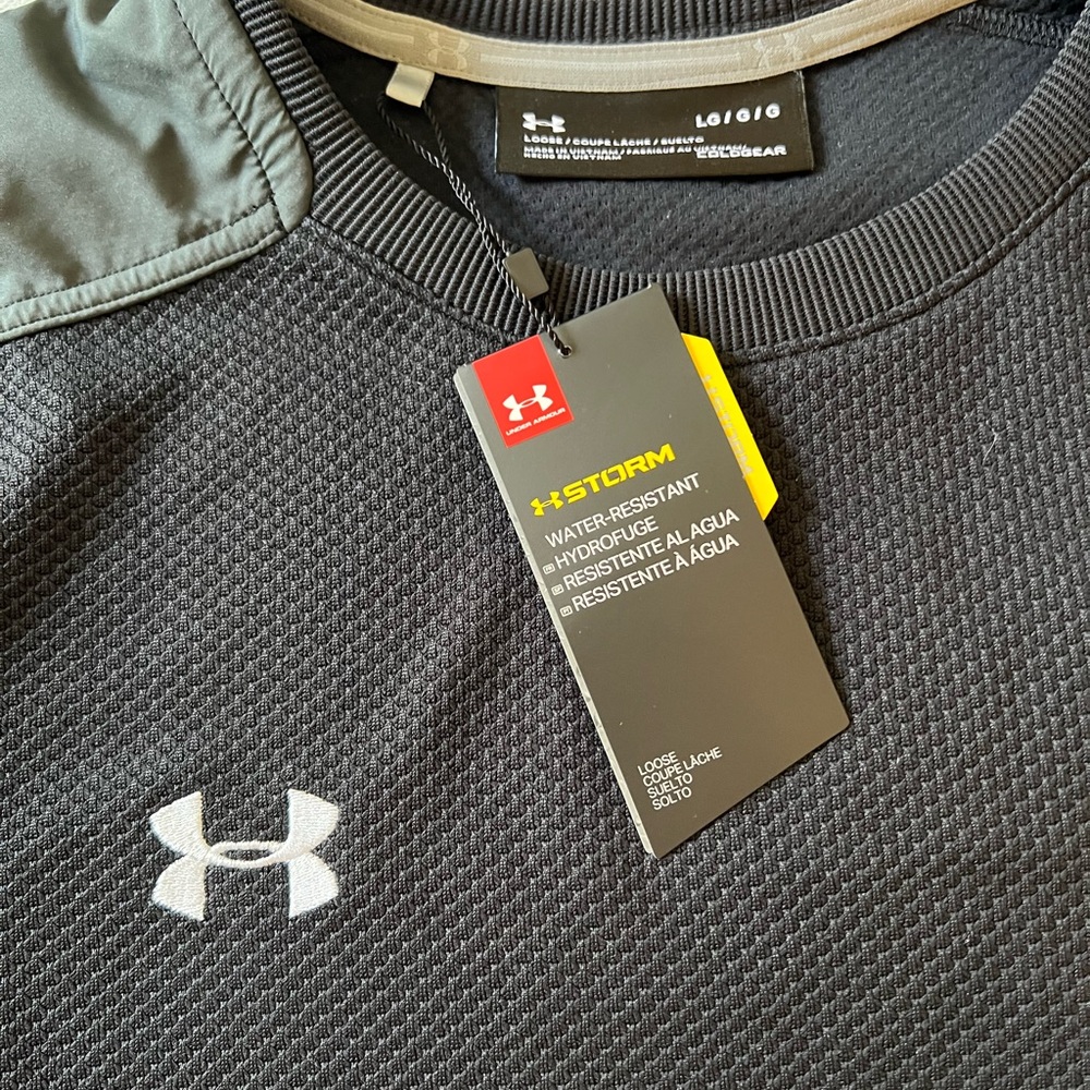 Under Armour Black Long Sleeve Storm Shirt - Picture 2 of 3